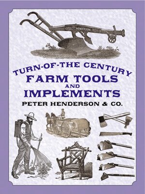 cover image of Turn-of-the-Century Farm Tools and Implements